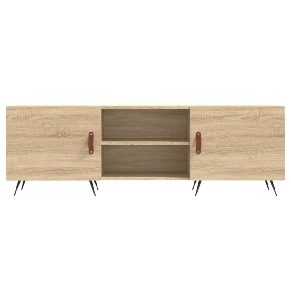 Mueble para TV madera de ingeniería roble Sonoma 150x30x50 cm