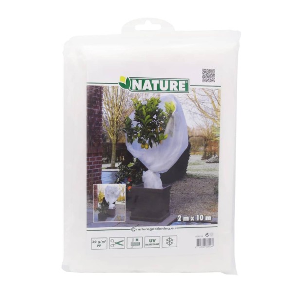 Nature Funda cubre plantas polar anti-heladas blanco 30 g/m²