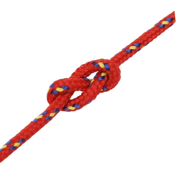 Cuerda de barco polipropileno rojo 2 mm 50 m