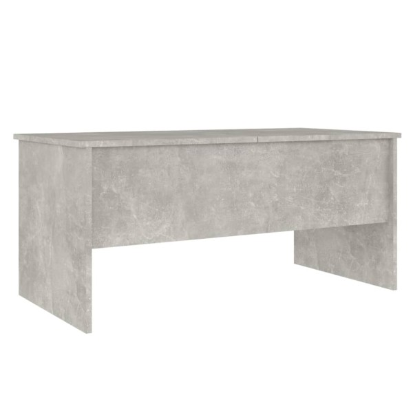 Mesa de centro contrachapada gris hormigón 102x50,5x46,5 cm