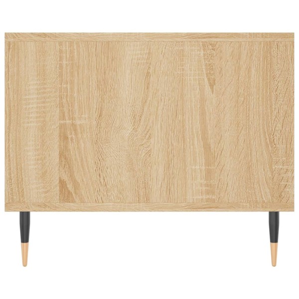 Mesa de centro madera contrachapada roble Sonoma 102x50x40 cm