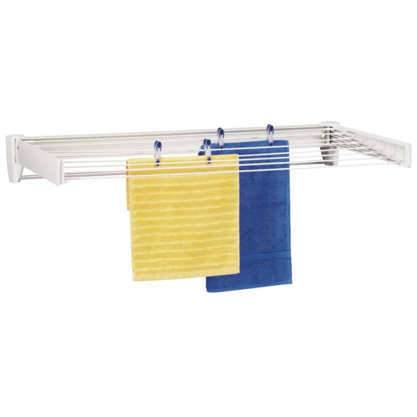 Leifheit Tendedero de pared Telegant Plus 100 blanco 83100