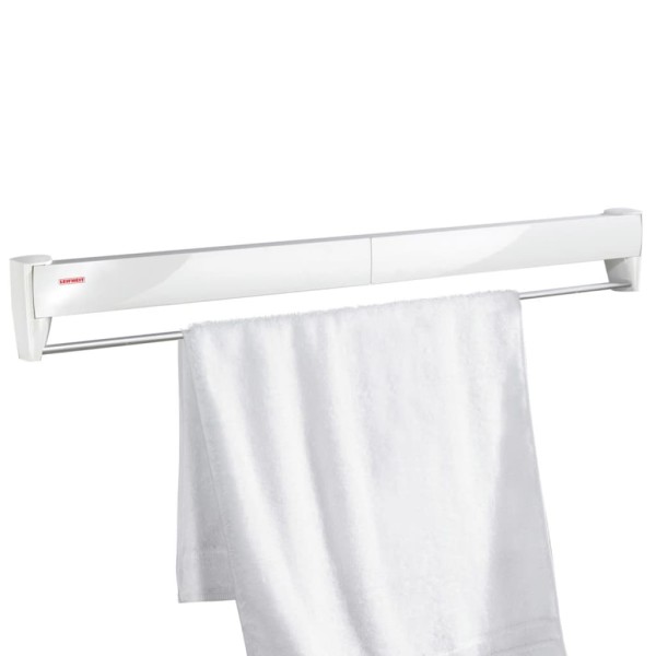 Leifheit Tendedero de pared Telegant Plus 100 blanco 83100