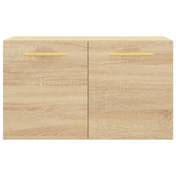 Armario de pared madera ingeniería roble Sonoma 60x36,5x35 cm