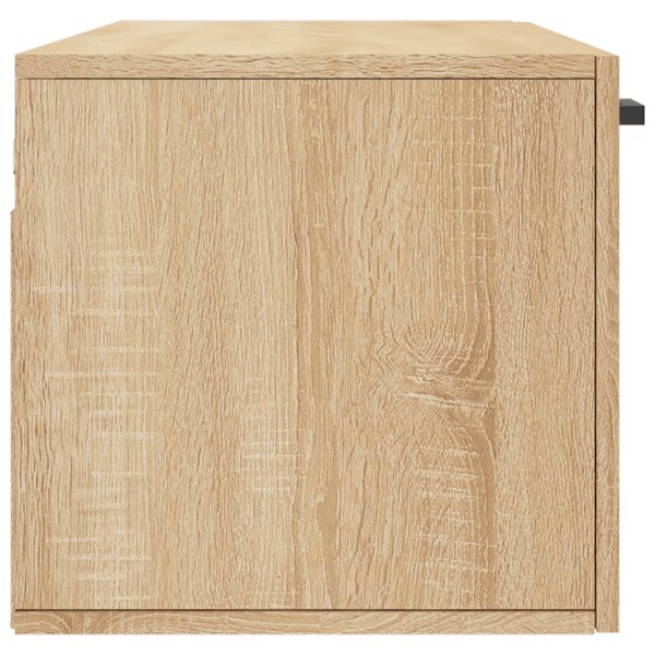 Armario de pared madera ingeniería roble Sonoma 100x36,5x35 cm