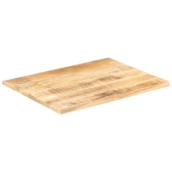 Superficie de mesa madera maciza de mango 25-27 mm 80x70 cm