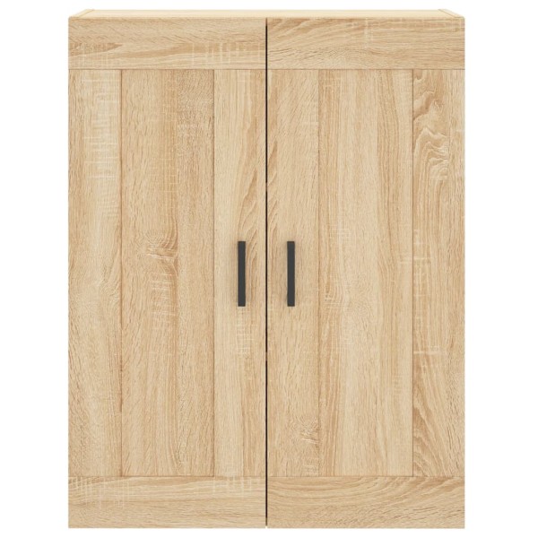 Armario de pared madera ingeniería roble Sonoma 69,5x34x90 cm