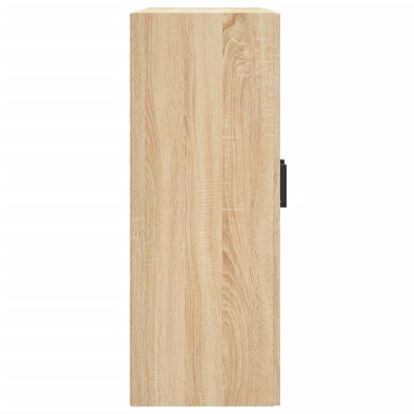 Armario de pared madera ingeniería roble Sonoma 69,5x34x90 cm