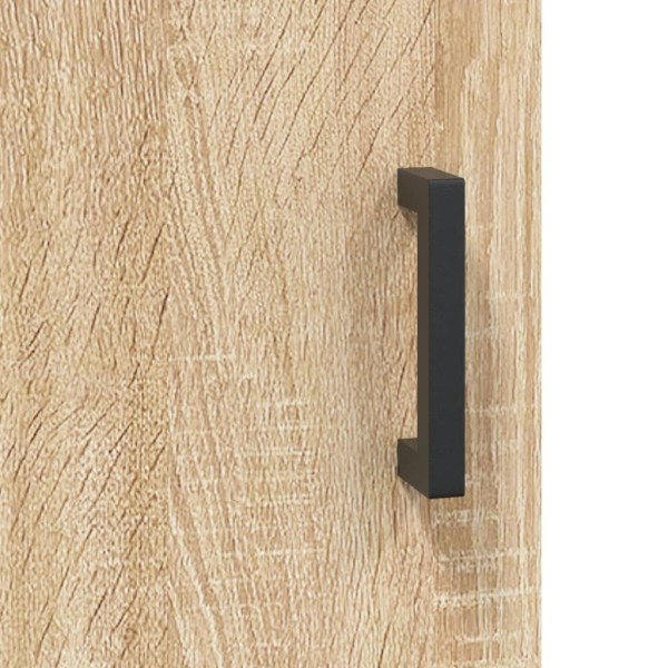 Armario de pared madera ingeniería roble Sonoma 69,5x34x90 cm