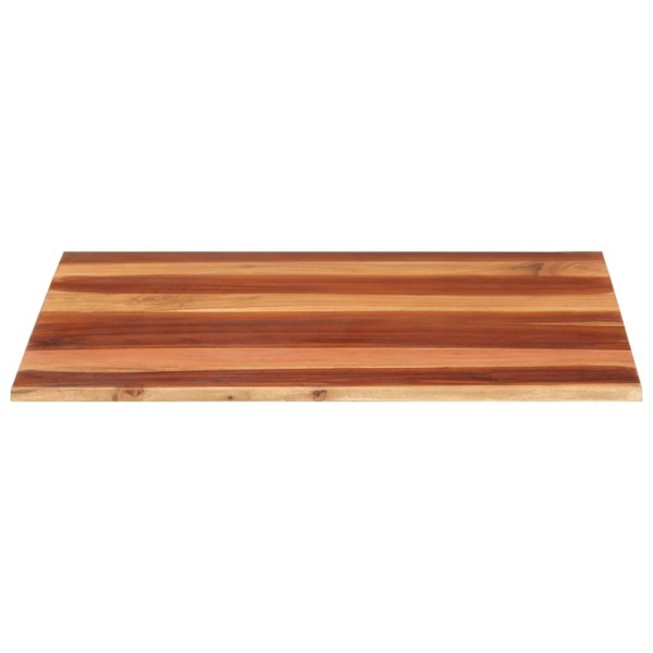 Superficie de mesa madera maciza de sheesham 15-16 mm 70x70 cm