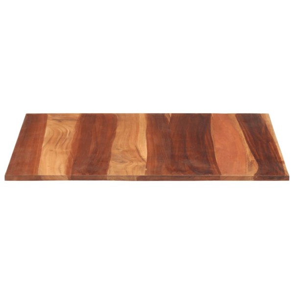 Superficie de mesa madera maciza de sheesham 15-16 mm 70x70 cm