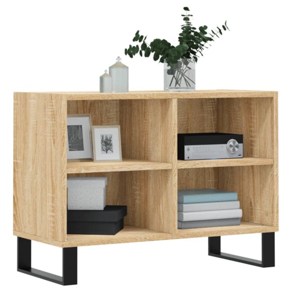 Mueble de TV madera de ingeniería roble Sonoma 69,5x30x50 cm