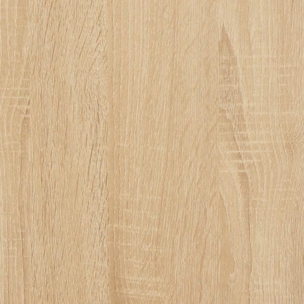 Armario de baño madera contrachapada roble Sonoma 30x30x190 cm