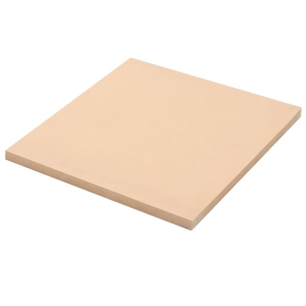 Láminas de MDF cuadradas 2 unidades 60x60 cm 25 mm