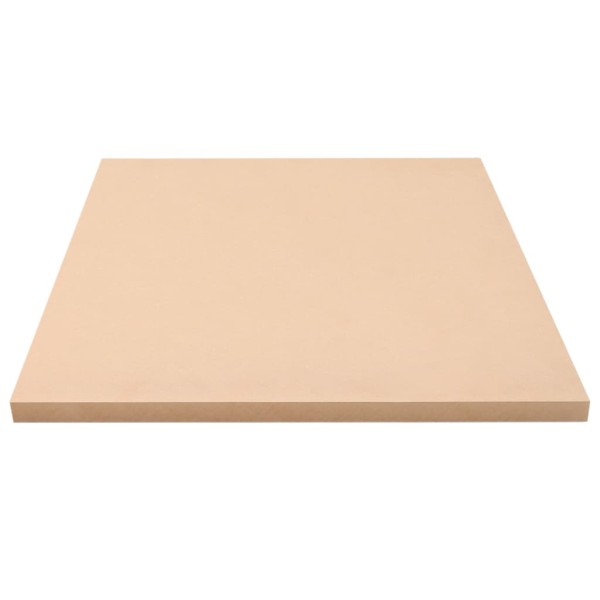 Láminas de MDF cuadradas 2 unidades 60x60 cm 25 mm