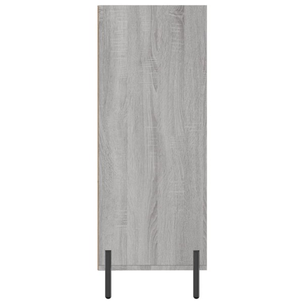 Estantería madera de ingeniería gris Sonoma 69,5x32,5x90 cm