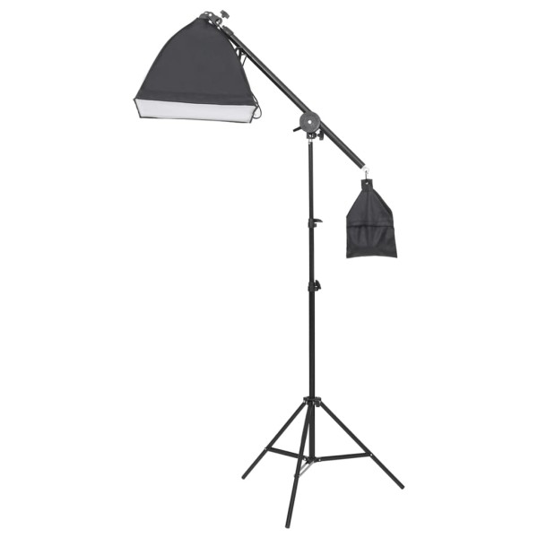 Kit de iluminación de estudio fotográfico con mesa para bodegón