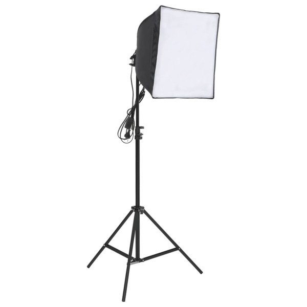 Kit de iluminación de estudio fotográfico con mesa para bodegón