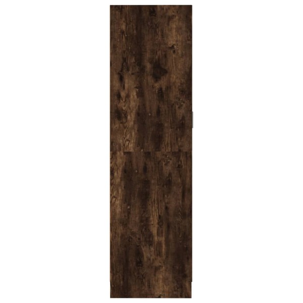 Armario madera contrachapada roble ahumado 82,5x51,5x180 cm