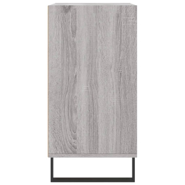 Aparador madera de ingeniería gris Sonoma 57x35x70 cm