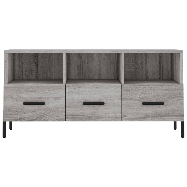 Mueble de TV madera de ingeniería gris Sonoma 102x36x50 cm