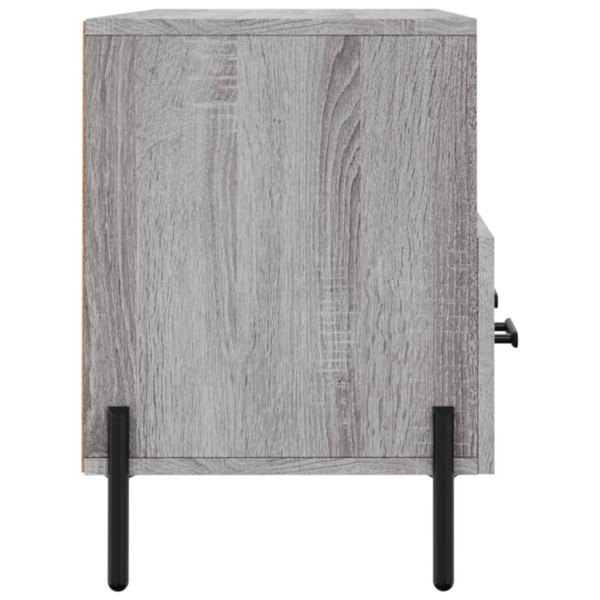 Mueble de TV madera de ingeniería gris Sonoma 102x36x50 cm