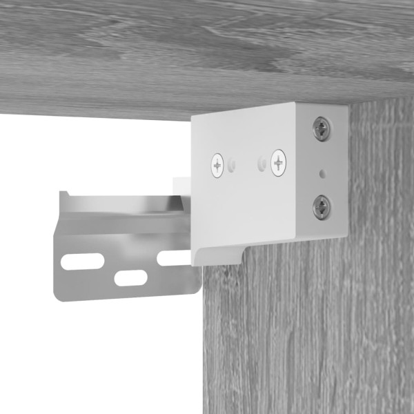 Armario de pared madera de ingeniería gris Sonoma 60x36,5x35 cm