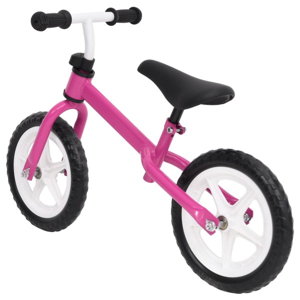 Bicicleta sin pedales 9,5 pulgadas rosa