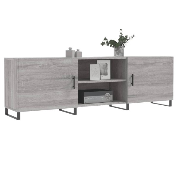 Mueble para TV madera de ingeniería gris Sonoma 150x30x50 cm