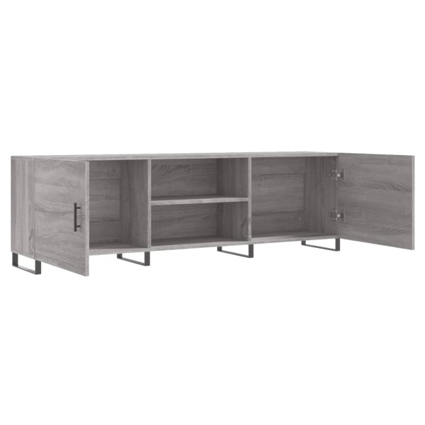 Mueble para TV madera de ingeniería gris Sonoma 150x30x50 cm