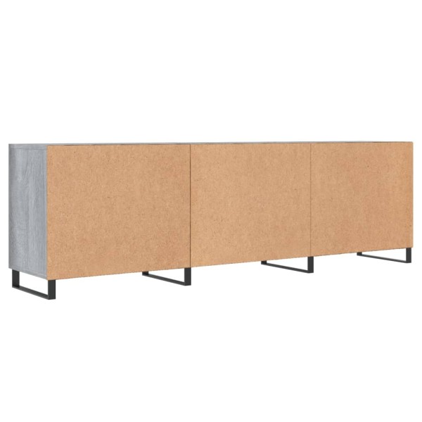 Mueble para TV madera de ingeniería gris Sonoma 150x30x50 cm