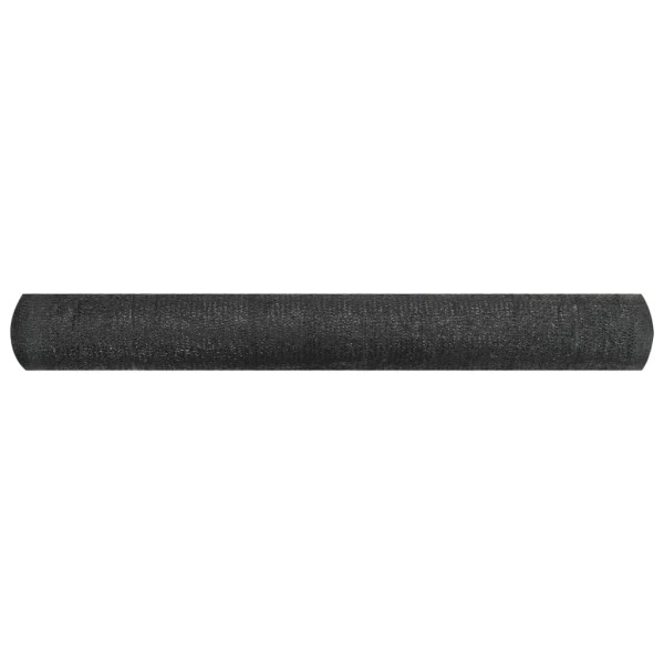 Red de privacidad HDPE negro 1,2x50 m 150 g/m²