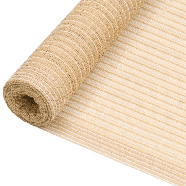 Red de privacidad HDPE beige 3,6x25 m 150 g/m²