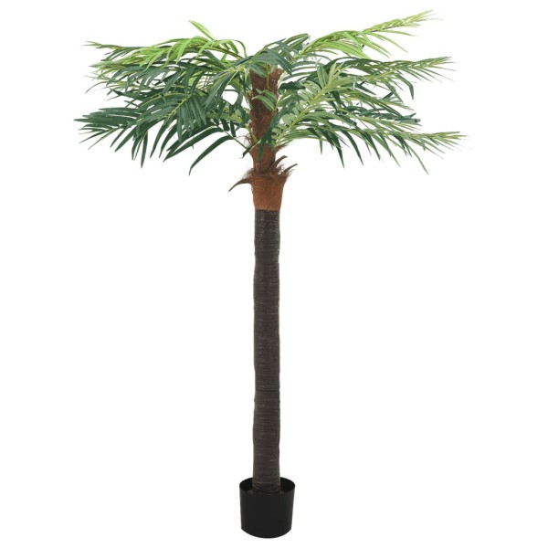 Palmera fénix artificial con macetero 215 cm verde