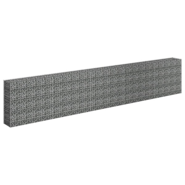 Arriate de gaviones de acero galvanizado 450x30x90 cm