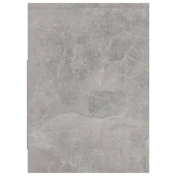 Mueble de TV madera contrachapada gris hormigón 102x37,5x52,5cm