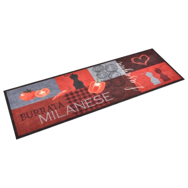 Alfombra de cocina lavable Tomatoes 60x300 cm