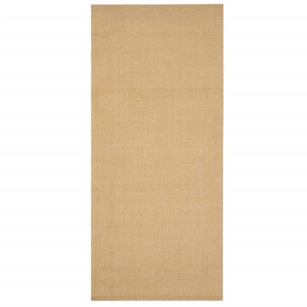 Alfombra de sisal natural 66x150 cm