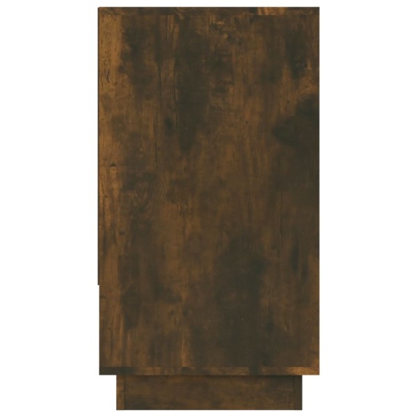 Aparador madera contrachapada color roble ahumado 70x41x75 cm