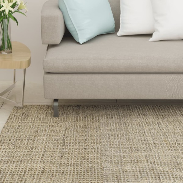 Alfombra de sisal natural verde 80x350 cm