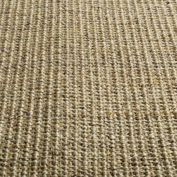 Alfombra de sisal natural verde 80x350 cm