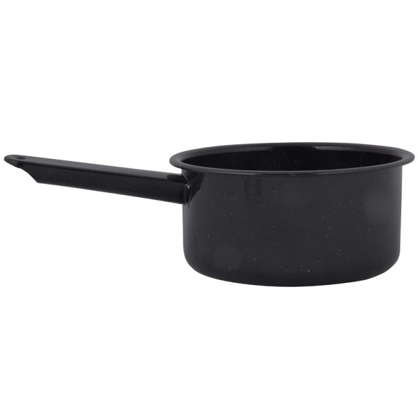 Esschert Design Batería de cocina 4 piezas para exterior negra