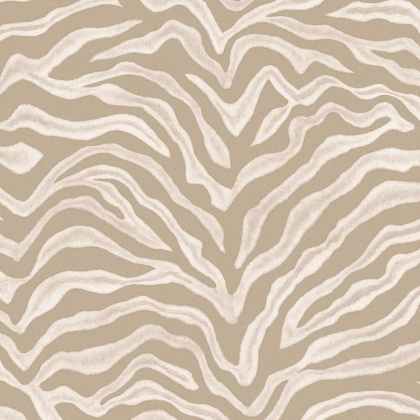 Noordwand Papel pintado Zebra Print beige