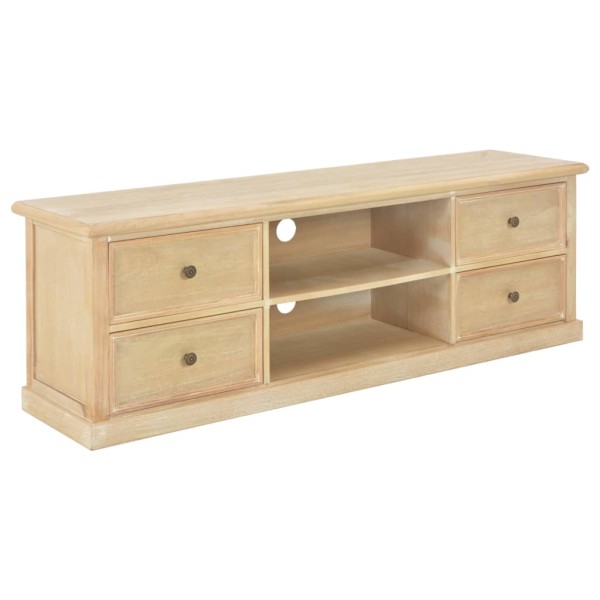 Mueble para TV de madera 120x30x40 cm