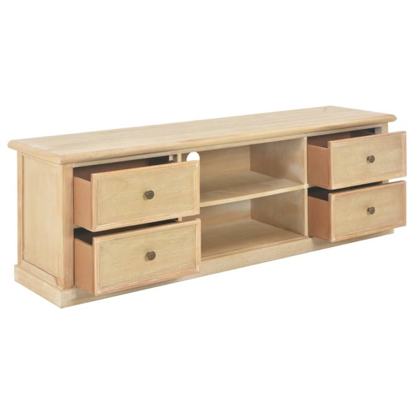 Mueble para TV de madera 120x30x40 cm