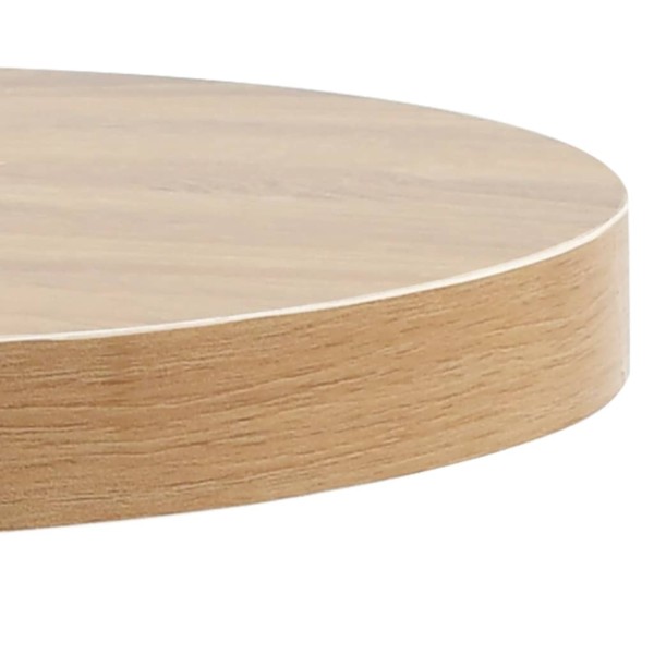 Mesa de bistró MDF marrón claro 40 cm