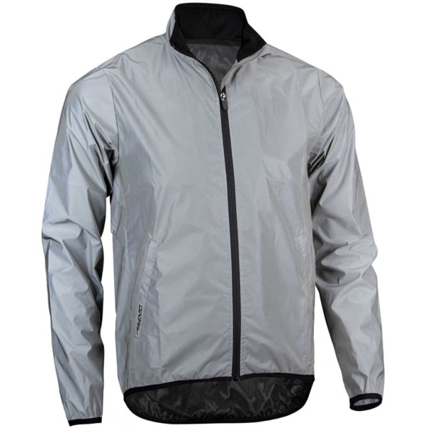 Avento Chaqueta de correr reflectante para hombre L 74RC-ZIL-L