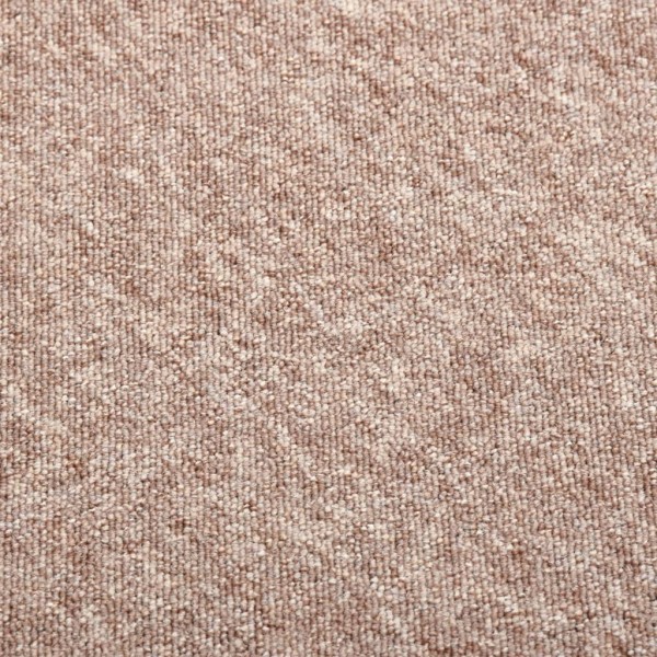 Baldosas de suelo de moqueta 20 uds 5 m² 50x50 cm beige