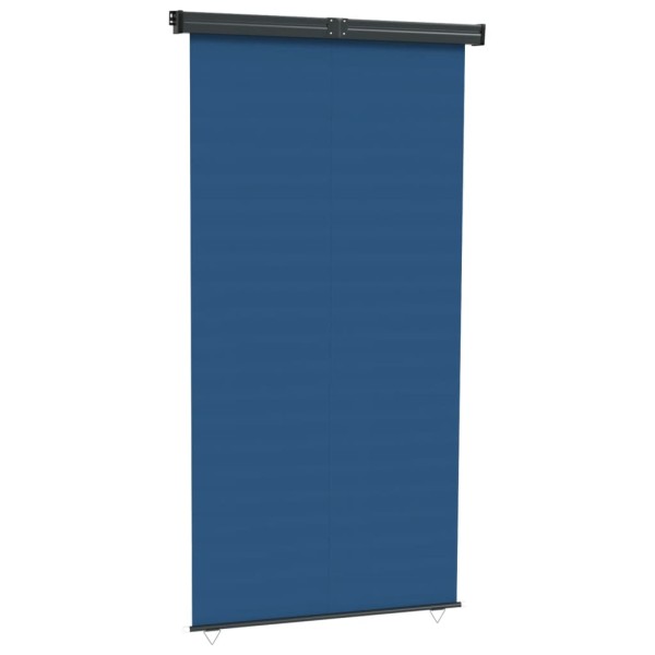 Toldo lateral de balcón azul 145x250 cm