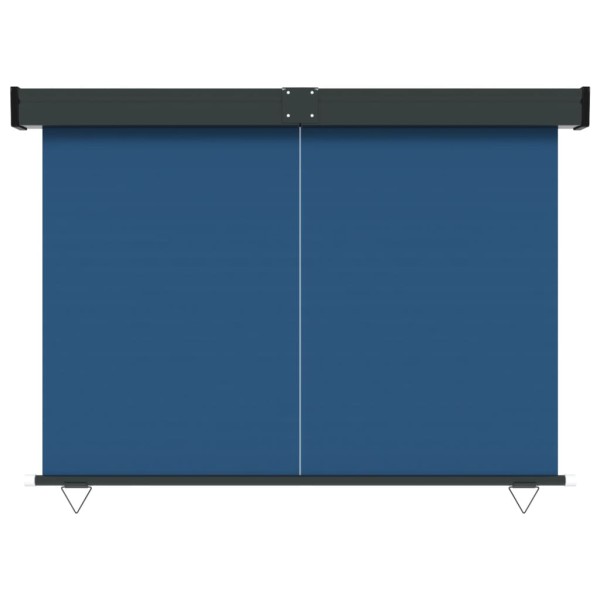 Toldo lateral de balcón azul 145x250 cm